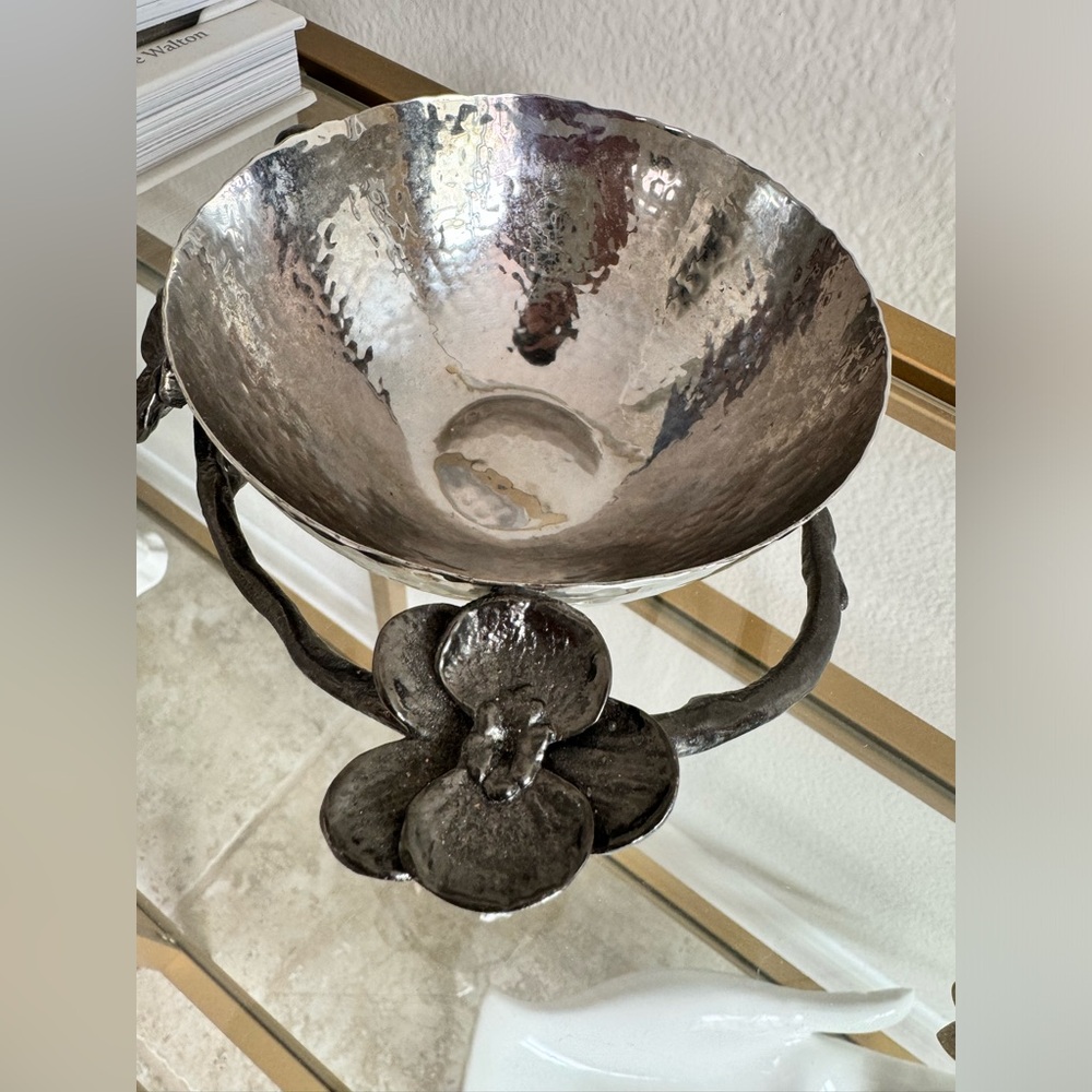 Michael Aram Black orchid nut dish